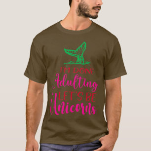 Funny Unicorn Liebhaber Geschenk gemacht Im Erwach T-Shirt