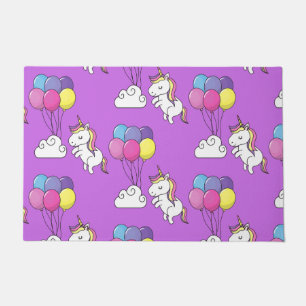 Funny Unicorn Muster Magic Horse Fußmatte