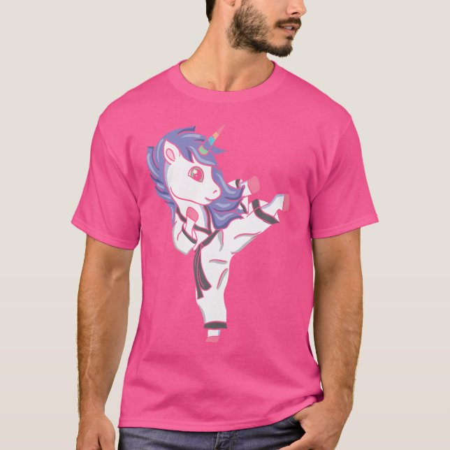 Funny Unicorn T-Shirt (Vorderseite)