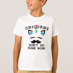 Funny Unicorn T - Shirt - T-Shirt "I Don't Do Haus