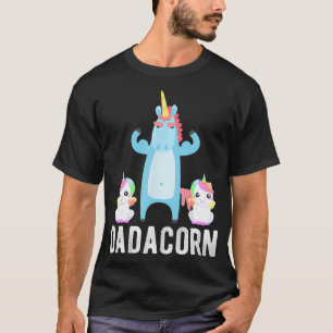 Funny Unicoron Lover für Papa Vater und Kind T-Shirt
