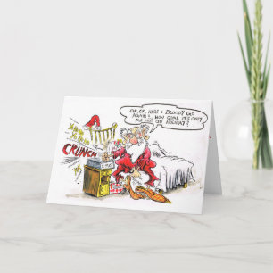 Funny Unique Christmas Card Karte