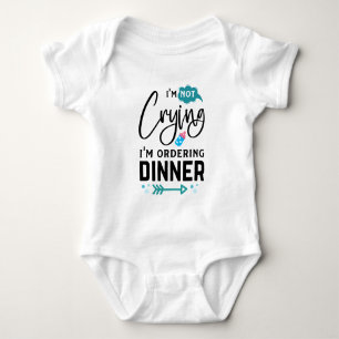 Funny unisex Baby weinend Dinner Strampler