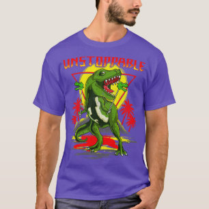 Funny Unstoppable TRex Kurz Dinosaurier Arms Pun T-Shirt