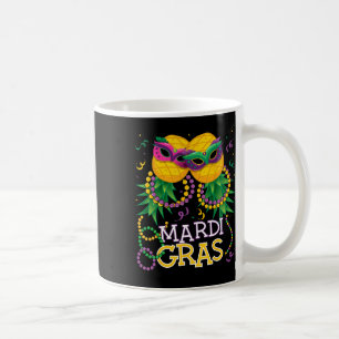 Funny Updown Pineaple Swinger Mardi Gras Bea Kaffeetasse