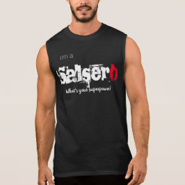 Funny Urban Salsero Dancer Moderner Schriftart T - T-Shirt