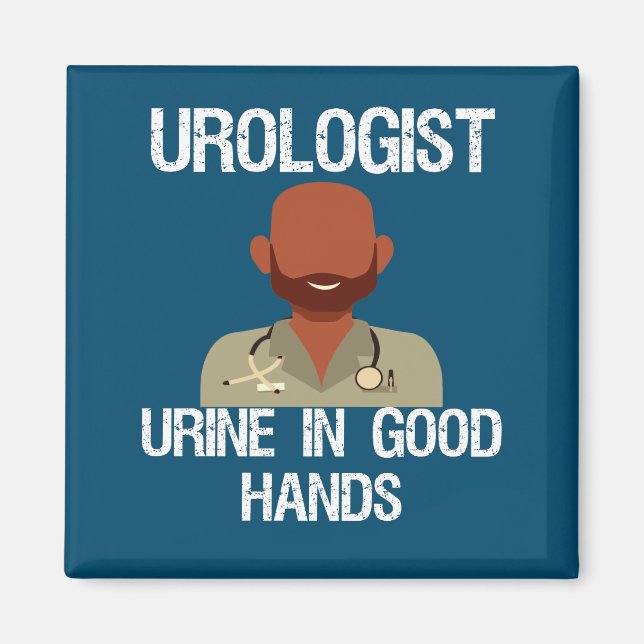 Funny Urologist Magnet (Vorne)