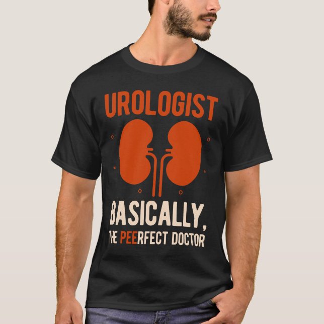 Funny Urology Urologist T-Shirt (Vorderseite)
