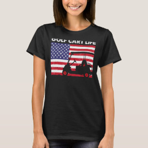 Funny USA Flag Golf für Männer Frauen Golfer Liebe T-Shirt