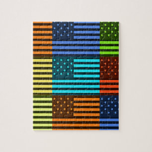 Funny USA Flag Puzzle