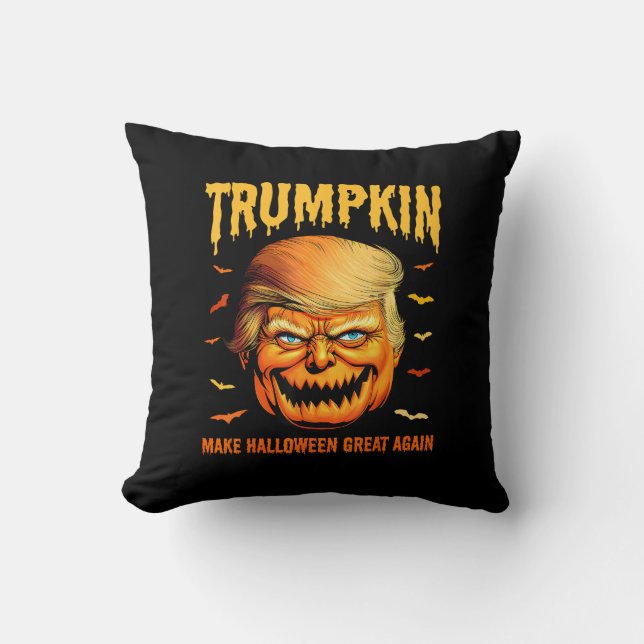 Funny Usa Pumpkin Trumpkin Make Halloween Great Ag Kissen (Vorderseite)