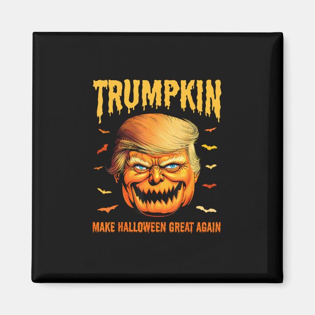 Funny Usa Pumpkin Trumpkin Make Halloween Great Ag Magnet (Vorne)