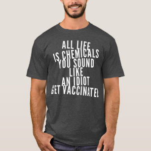 Funny Vaccine Pro Impfstoff Support Science Vacci T-Shirt