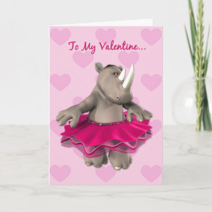 Funny Valentine Card Feiertagskarte