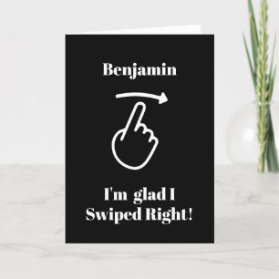 Funny Valentine Day Card Ich bin froh, dass ich ri Feiertagskarte