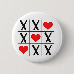 Funny Valentine Hörknödel Matching Liebhaber Button