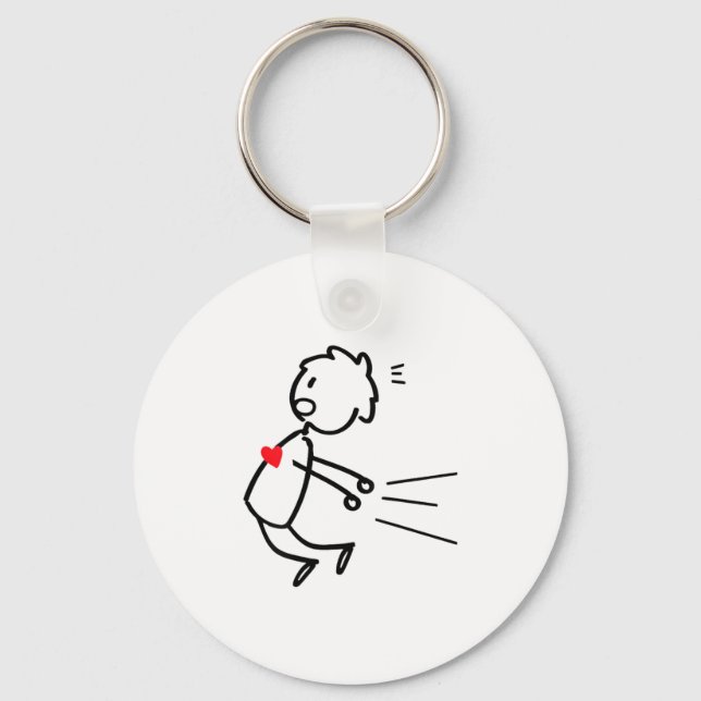 Funny Valentine’s Day Couple Matching For Men Wome Schlüsselanhänger (Vorderseite)