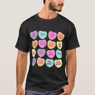Funny Valentine's Day Candy Liebe Galentines T-Shirt