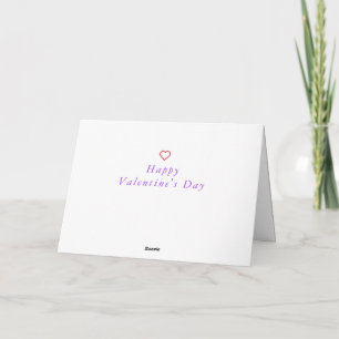Funny Valentine's Day Card In Liebe Crow mit Rose Karte