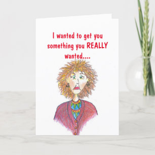 FUNNY VALENTINE'S DAY CARD KARTE