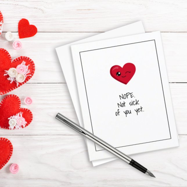 Funny Valentine's Day Feiertagskarte (Von Creator hochgeladen)