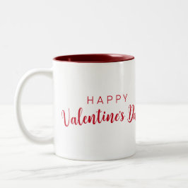 Funny Valentine's Day Hund Niedlich Heart Headband Zweifarbige Tasse
