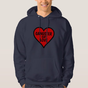 Funny Valentine's Day, Men's T - Shirt, Gangster Hoodie