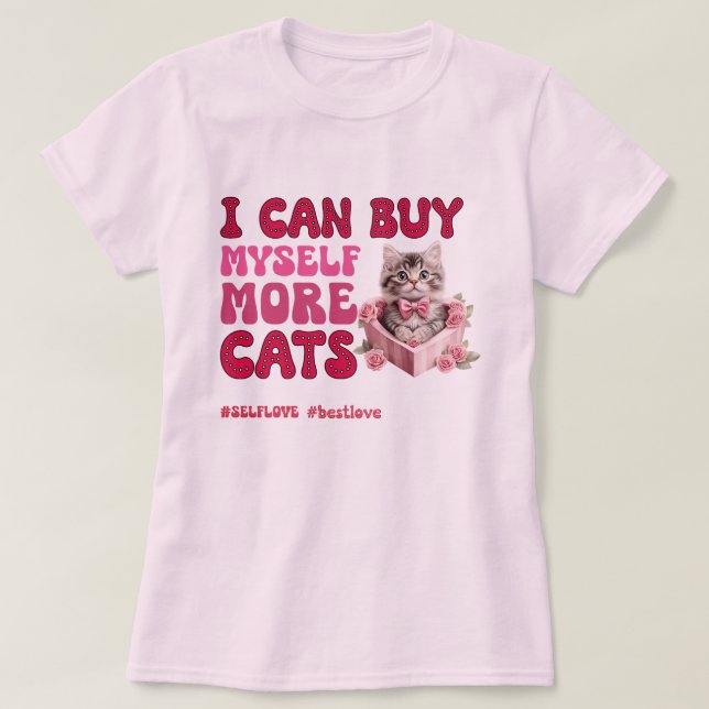 Funny Valentine's Day Self Liebe T-Shirt (Design vorne)