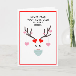 Funny Valentinstag 2021 Liebe Deer Gedicht Name Karte
