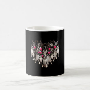 Funny Valentinstag Boston Terrier Herzgeschenk Hun Kaffeetasse