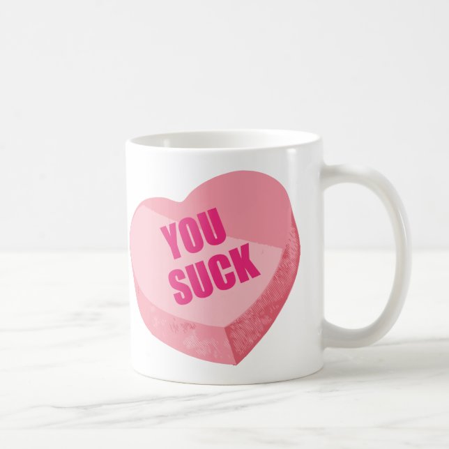 Funny Valentinstag Kaffeetasse (Rechts)