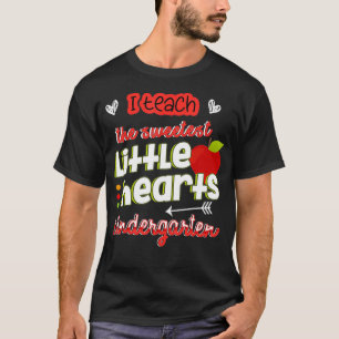 Funny Valentinstag Kindergarten Lehrerin Frauen T-Shirt