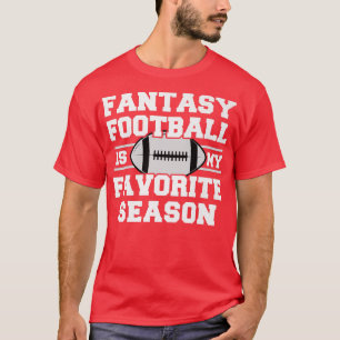 Funny Varsity Sports Fantasy Football ist mein Fav T-Shirt