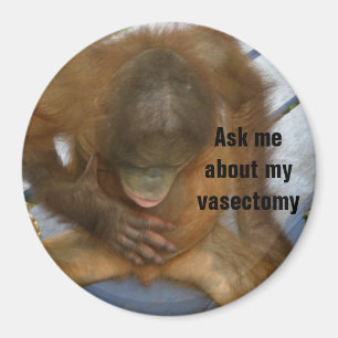 Funny Vasectomy Magnet