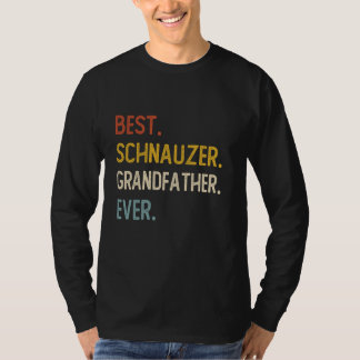 Funny Vater Best Schnauzer Großvater Ever Shirts F