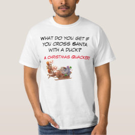 Funny Vater Christmas Joke T - Shirt
