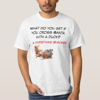 Funny Vater Christmas Joke T - Shirt