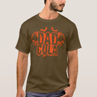Funny Vater Daddy Dracula Monster Kostüm Halloween T-Shirt