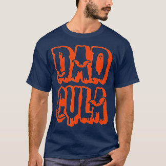 Funny Vater Daddy Dracula Monster Kostüm Halloween T-Shirt