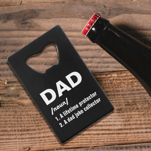 Funny Vater Definition Foto Vatertag Geldbeutel Flaschenöffner
