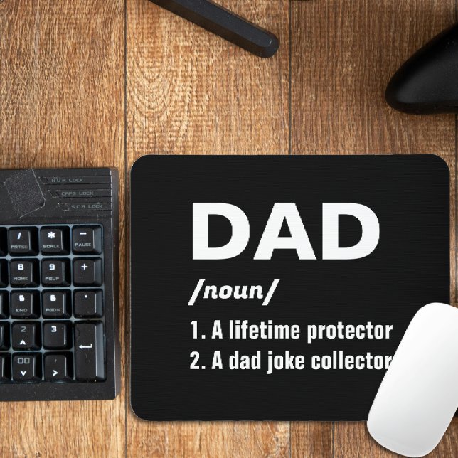 Funny Vater Definition Vatertag Mousepad (Funny Dad Definition Father's Day 
)