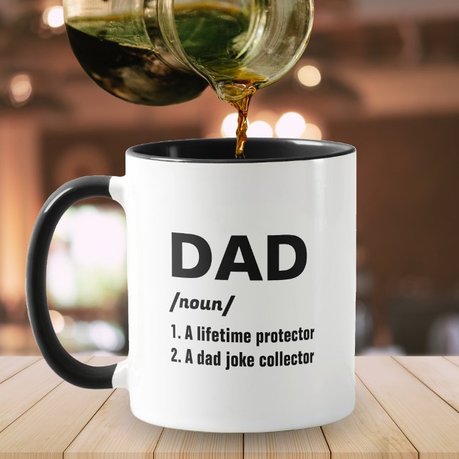Funny Vater Definition Vatertag Tasse (Funny Dad Definition Father's Day 
)