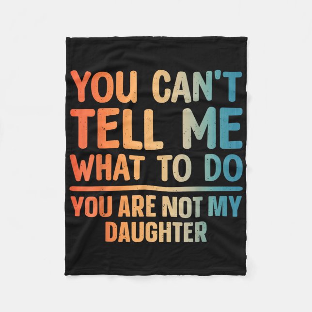 Funny Vater Design Pater Daddy Papa Men from Da Fleecedecke (Vorderseite)