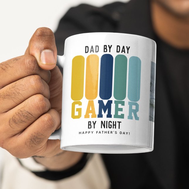 Funny Vater Gamer Vatertag Kaffeetasse (Von Creator hochgeladen)