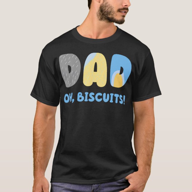 Funny Vater Hate Biscuits Matching Shirt for Mens  (Vorderseite)