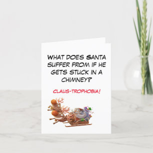 Funny Vater Joke Christmas Card Feiertagskarte