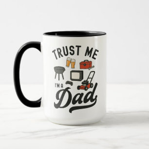 Funny Vater Joke Geschenk für Väter Tag Männer Sar Tasse