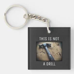 Funny Vater Joke Schlüsselanhänger "This is not a 