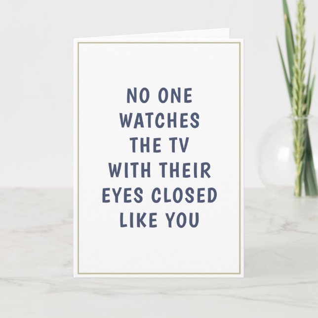 Funny Vater Joke Vatertag Karte (Vorderseite)