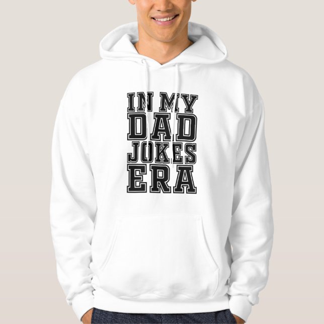 Funny Vater Jokes Era - Der sonnige Vatertag Hoodie (Vorderseite)
